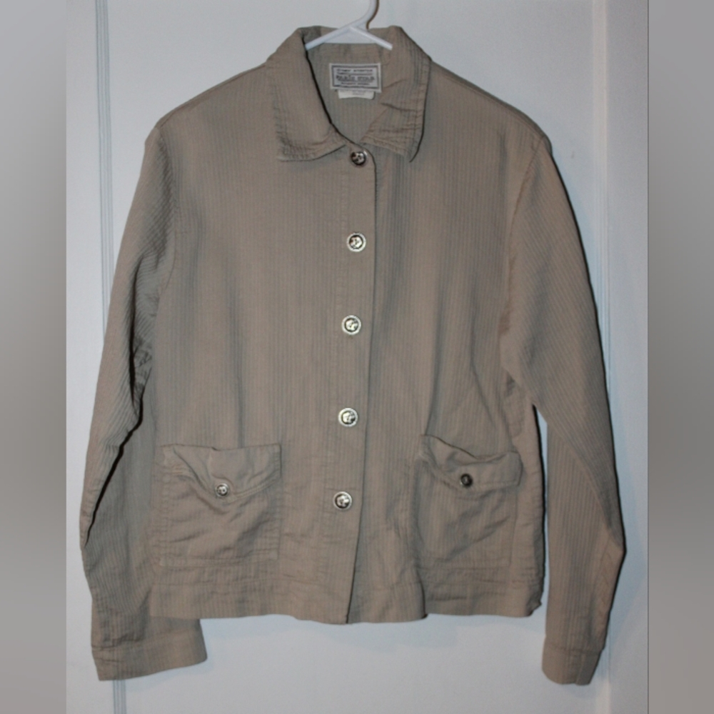 Vintage Paris Star Authentic Apparel Corduroy Button Up Pockets Size 4